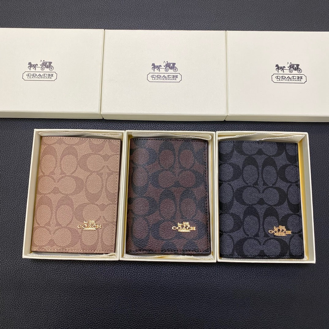 CO Classic Leather Passport Holder