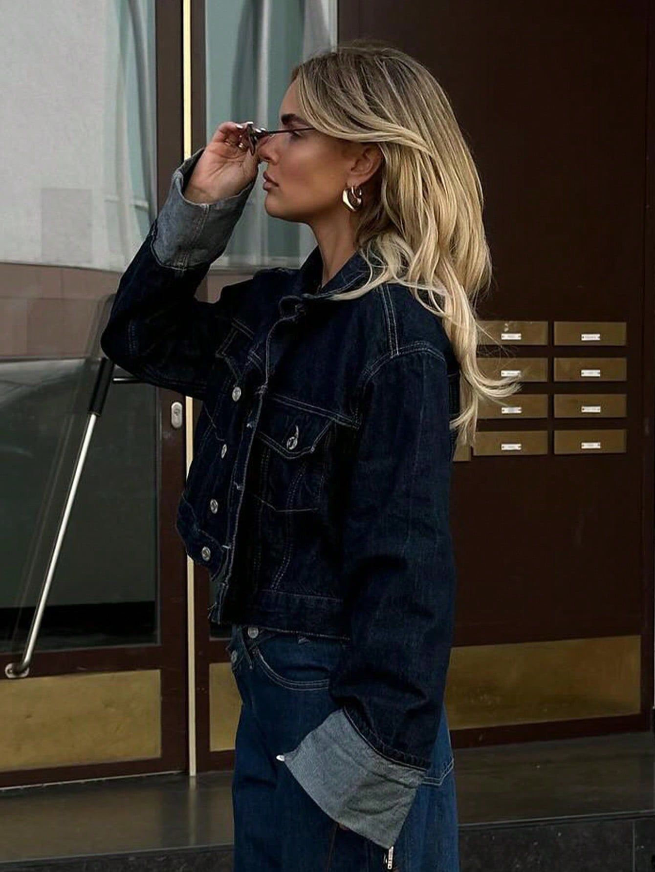 Sloane Rolled-Up Long Sleeve Jacket
