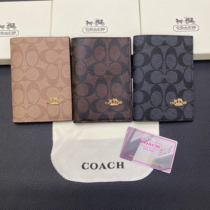 CO Classic Leather Passport Holder