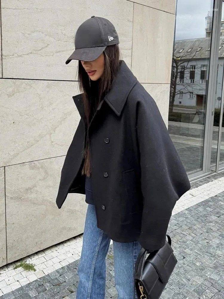 Margaux Oversized Collared Coat