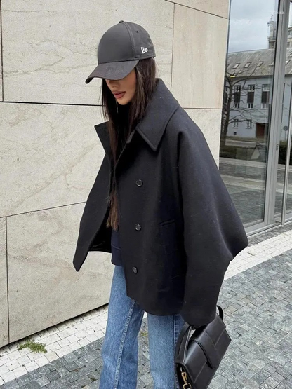 Margaux Oversized Collared Coat