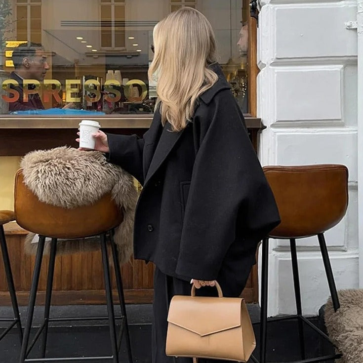 Margaux Oversized Collared Coat