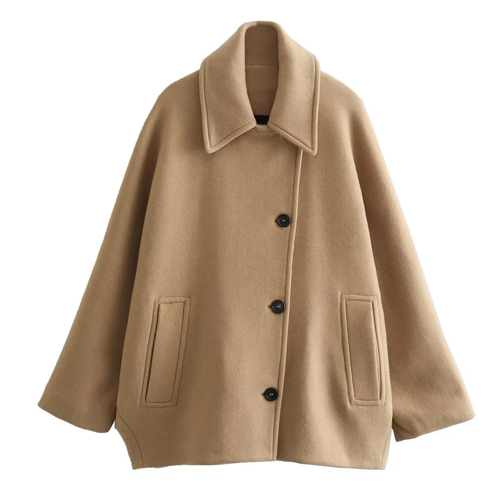 Margaux Oversized Collared Coat
