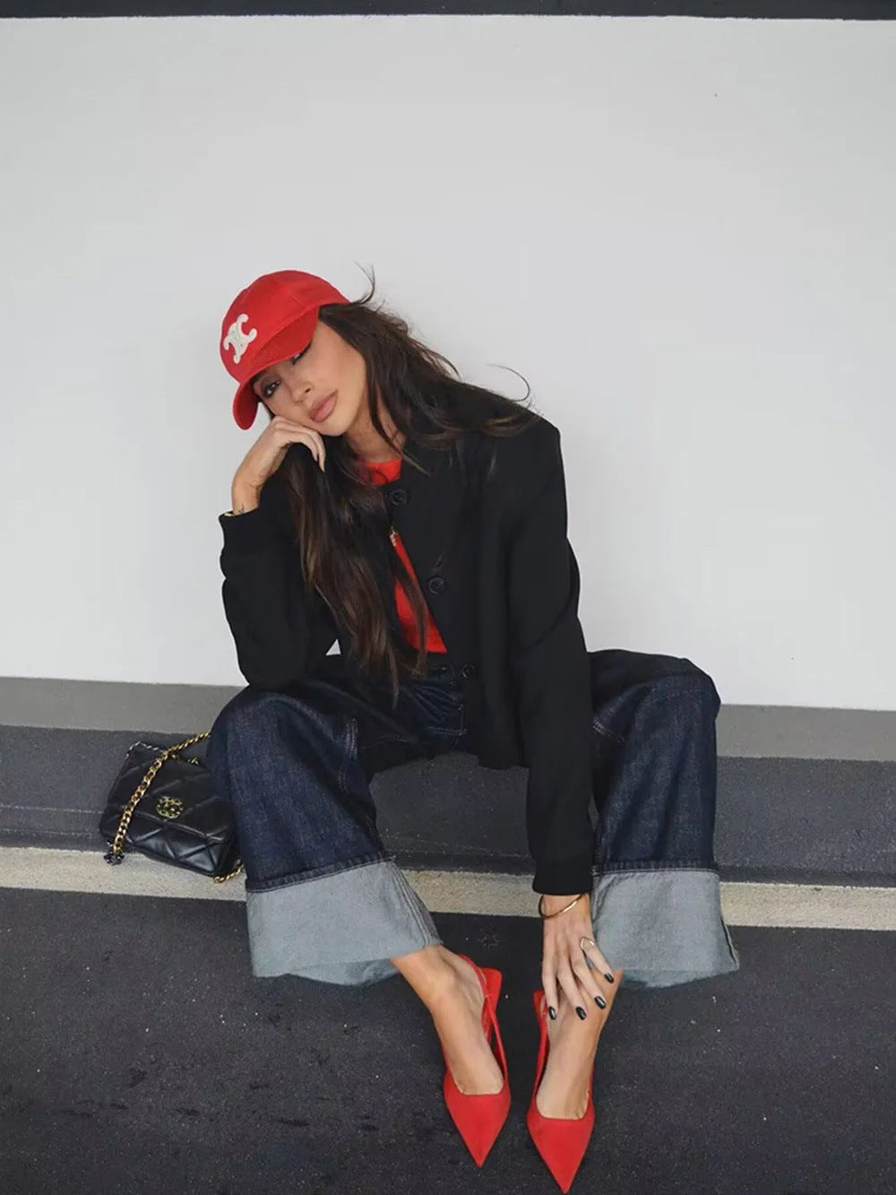 Sloane Rolled Up Trousers