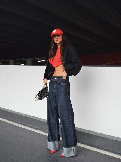 Sloane Rolled Up Trousers