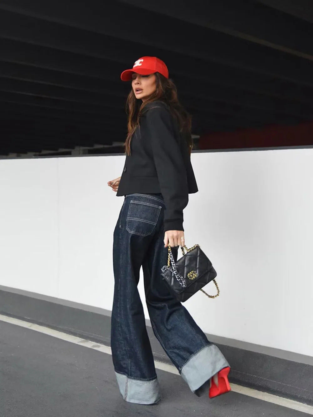 Sloane Rolled Up Trousers