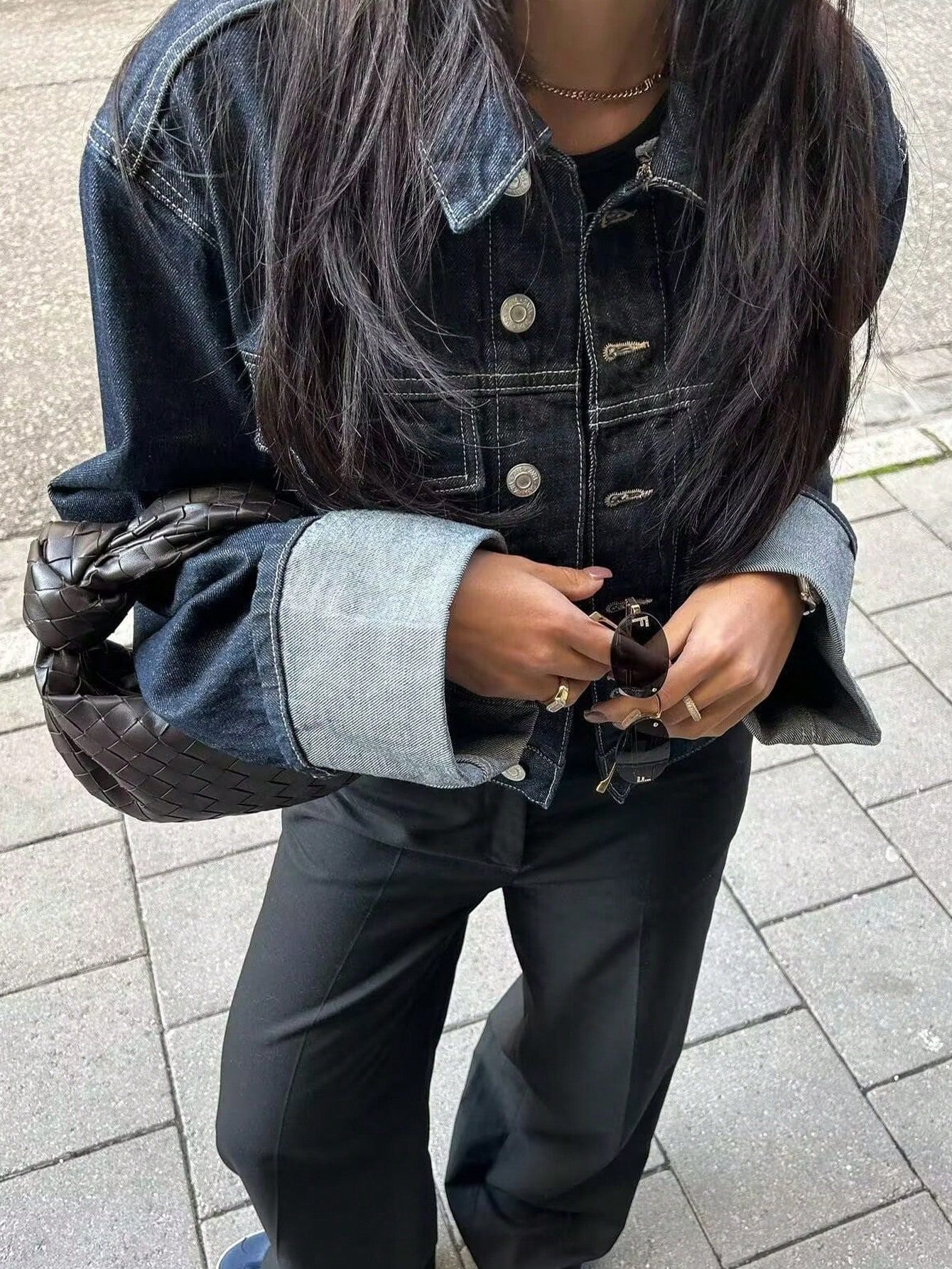 Sloane Rolled-Up Long Sleeve Jacket