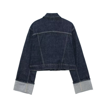 Sloane Rolled-Up Long Sleeve Jacket