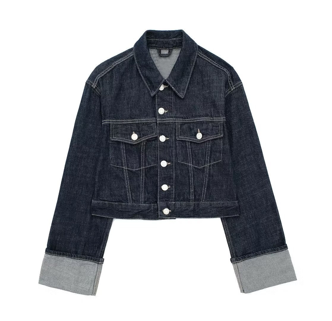 Sloane Rolled-Up Long Sleeve Jacket