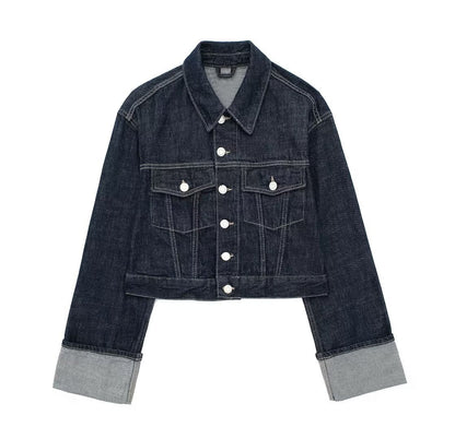 Sloane Rolled-Up Long Sleeve Jacket