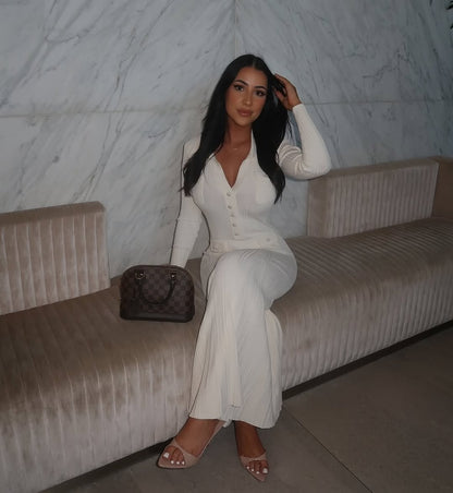Simone Knitted Midi Dress