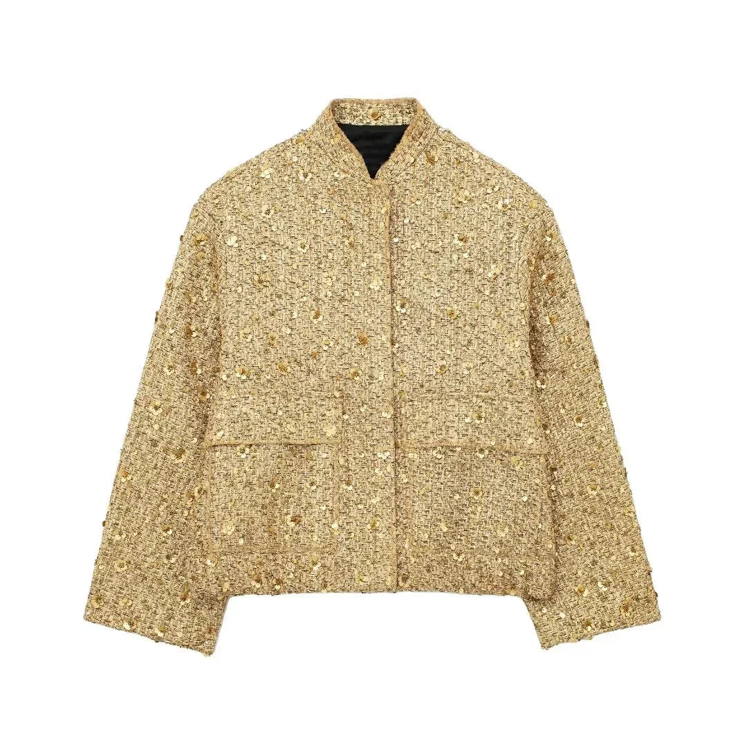 Cosima Sequin Oversized Jacket