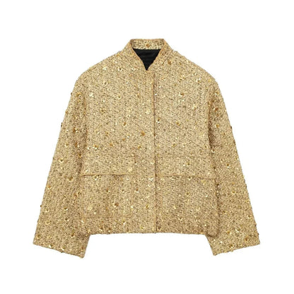 Cosima Sequin Oversized Jacket