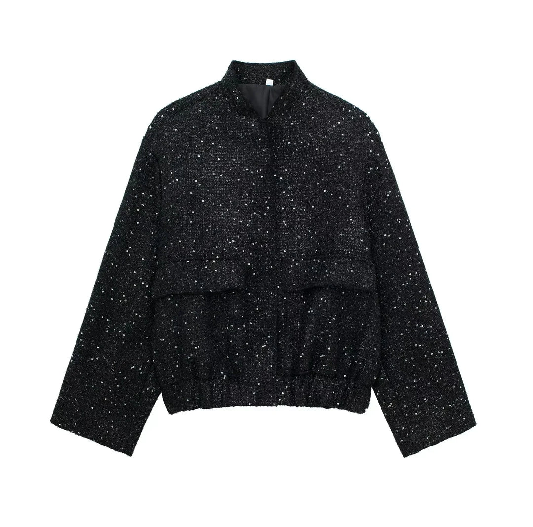 Cosima Sequin Oversized Jacket