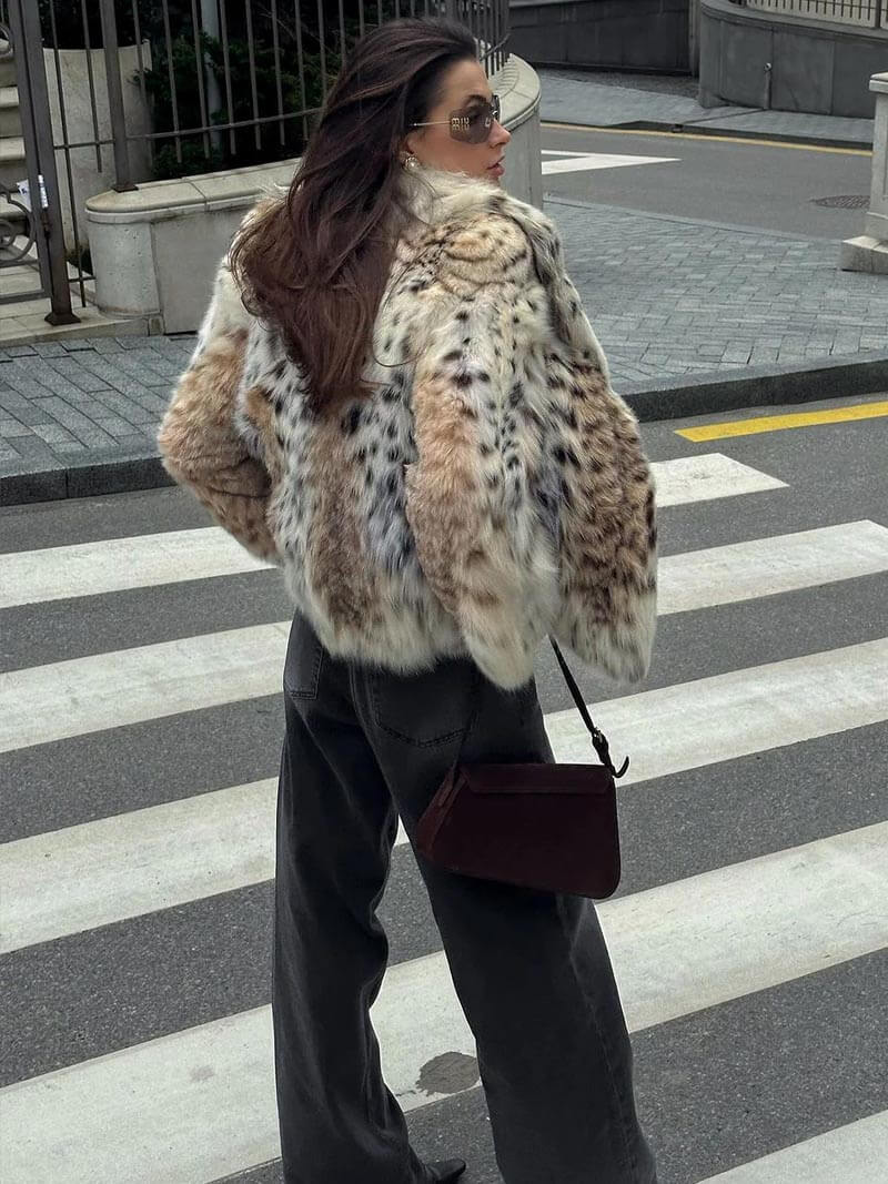 Vesper Oversized Faux Fur Jacket