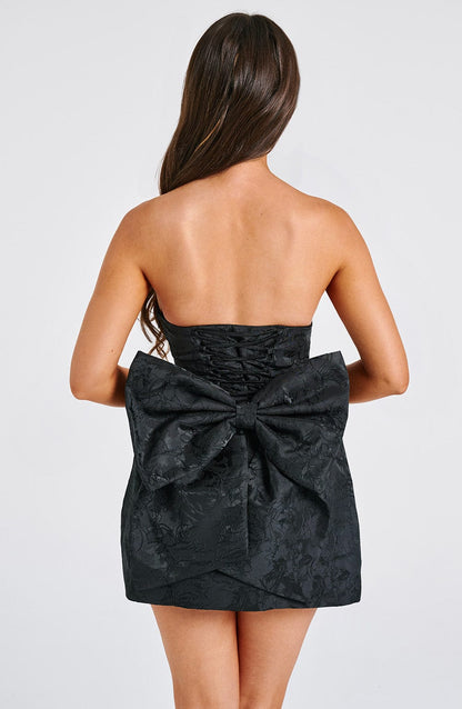 Vivienne Mini Dress – Black