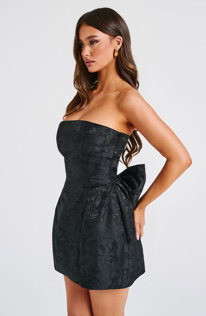 Vivienne Mini Dress – Black