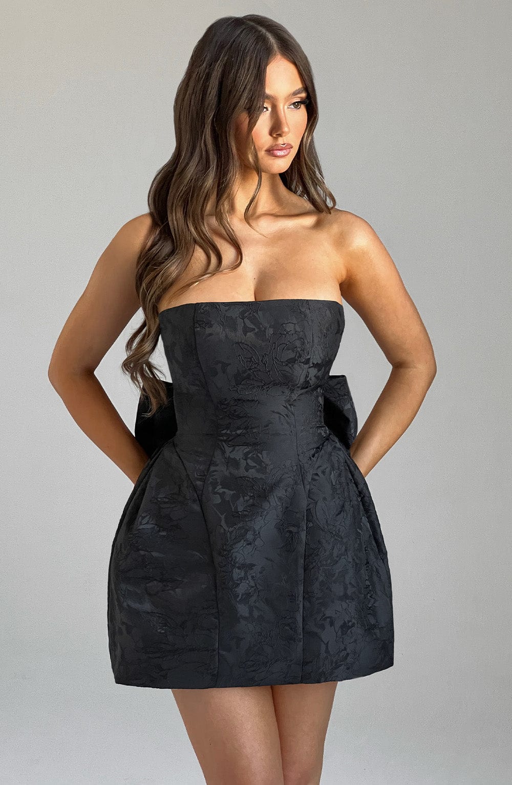 Vivienne Mini Dress – Black