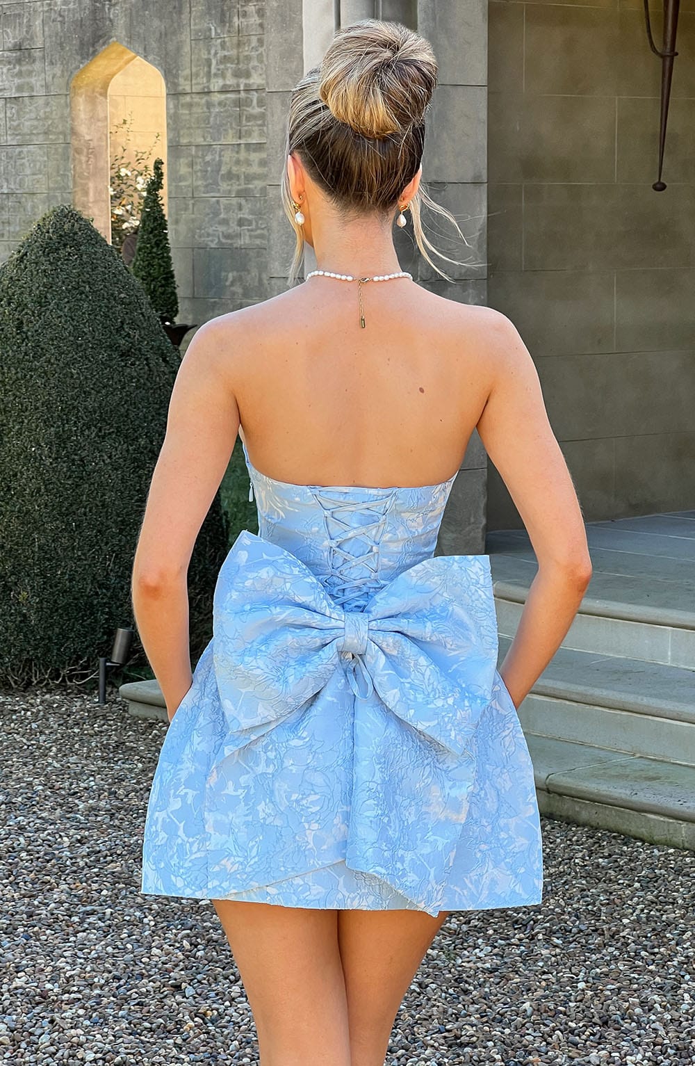 Vivienne Mini Dress - Blue