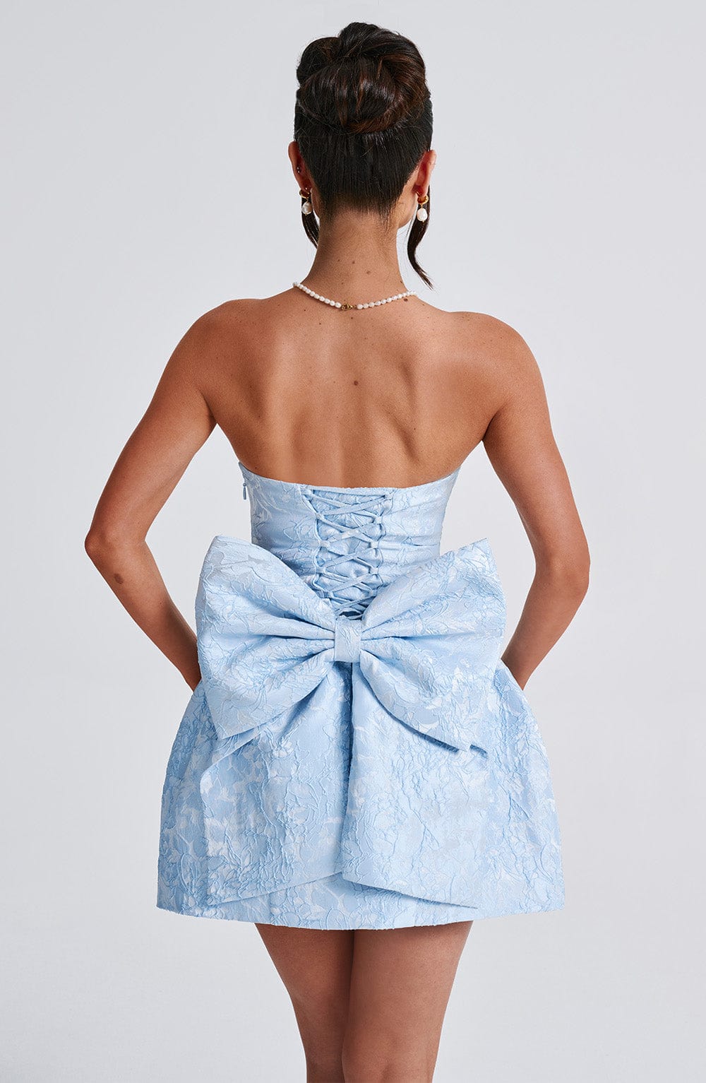 Vivienne Mini Dress - Blue