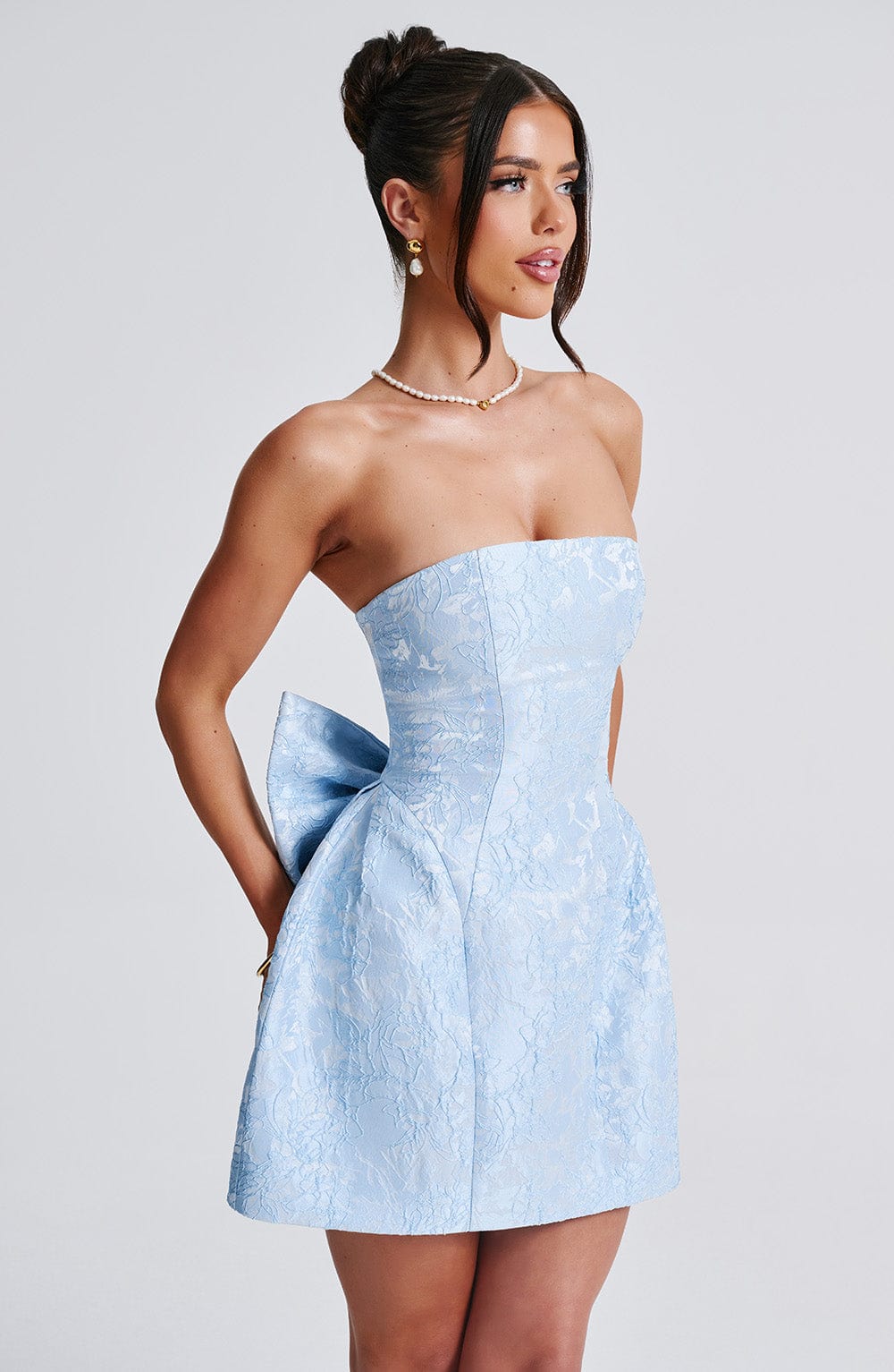 Vivienne Mini Dress - Blue
