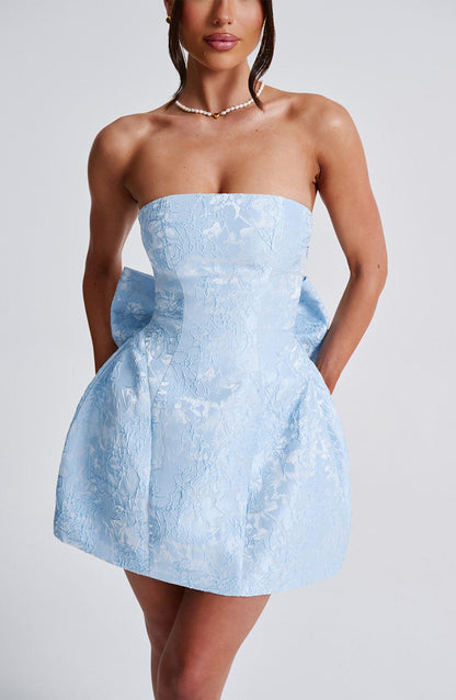 Vivienne Mini Dress - Blue
