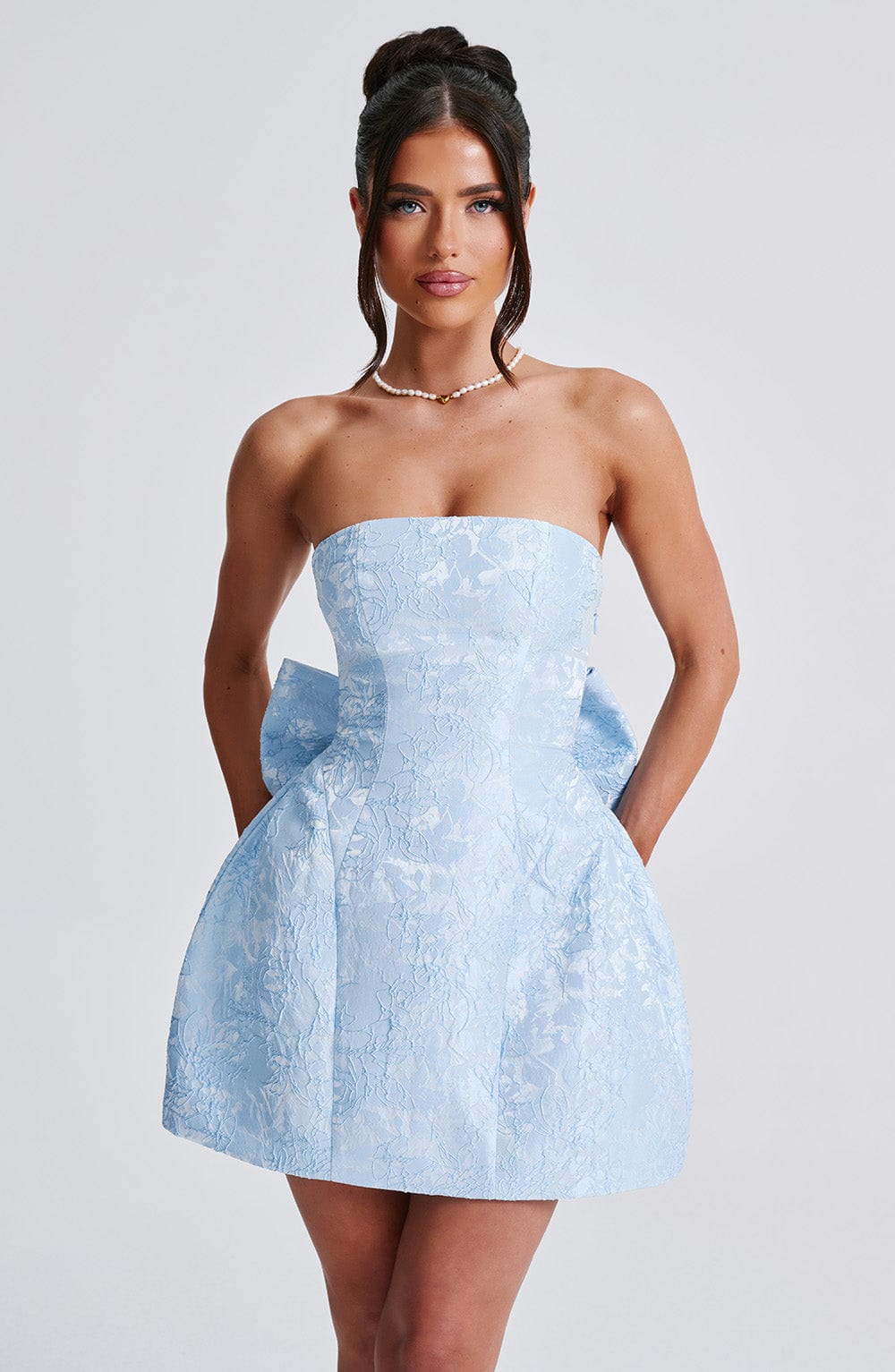 Vivienne Mini Dress - Blue
