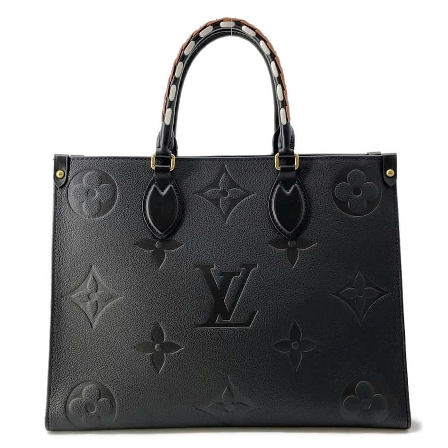 Monogram Embossed Structured Tote - L&V