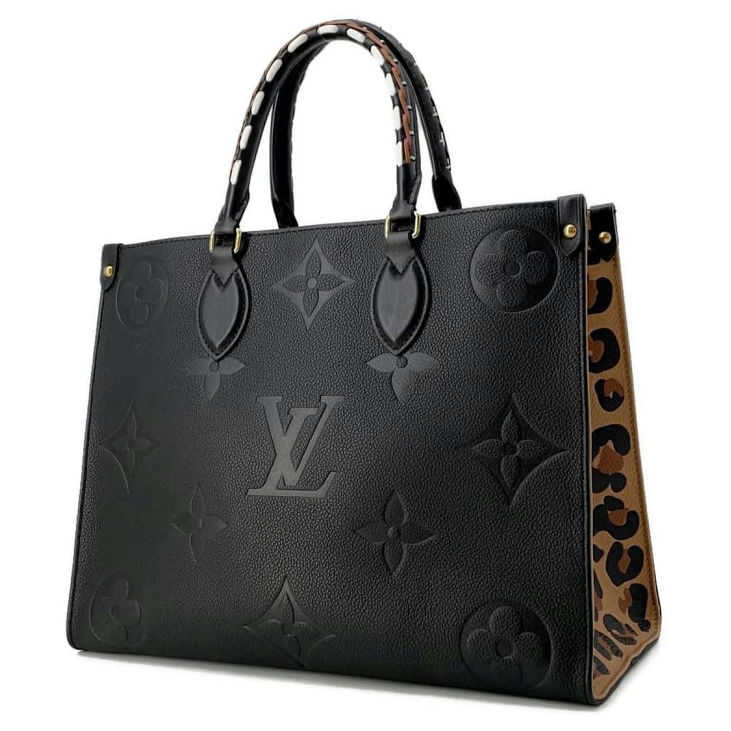 Monogram Embossed Structured Tote - L&V