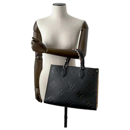 Monogram Embossed Structured Tote - L&V