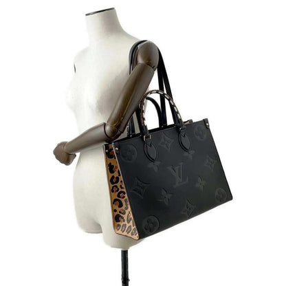 Monogram Embossed Structured Tote - L&V