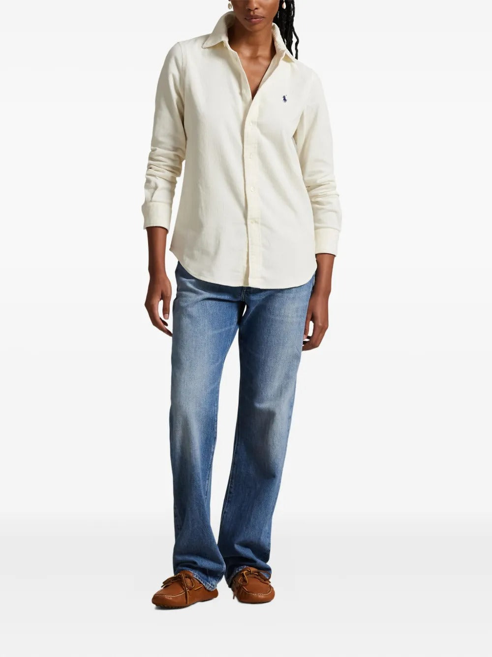 R&L Corduroy Long-Sleeve Shirt