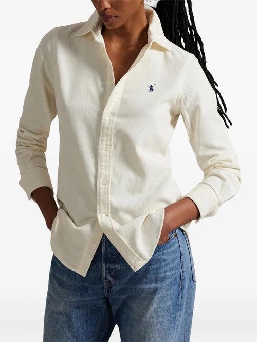 R&L Corduroy Long-Sleeve Shirt