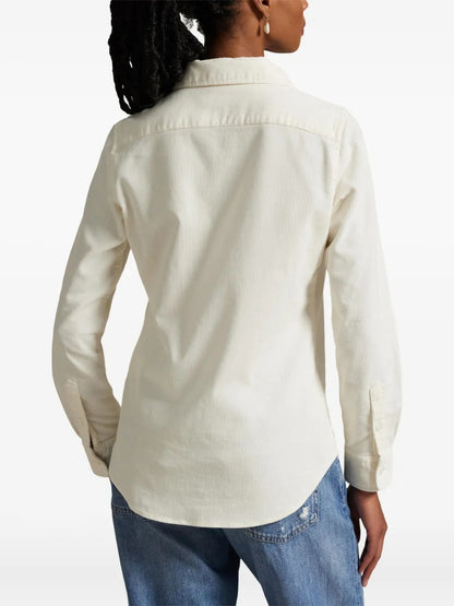 R&L Corduroy Long-Sleeve Shirt