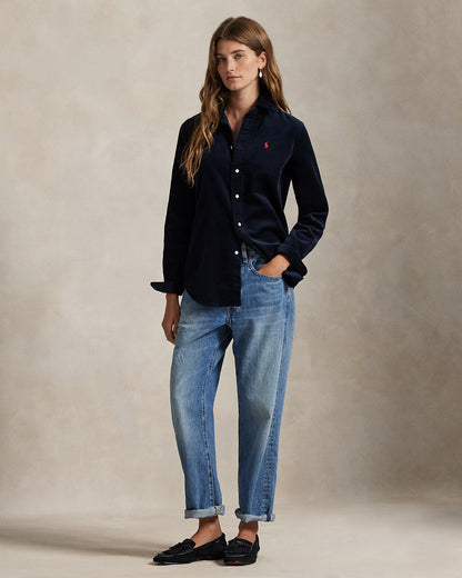 R&L Corduroy Long-Sleeve Shirt