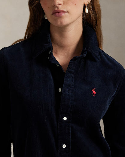 R&L Corduroy Long-Sleeve Shirt